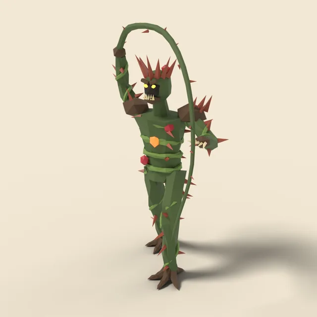Living suit of thorns