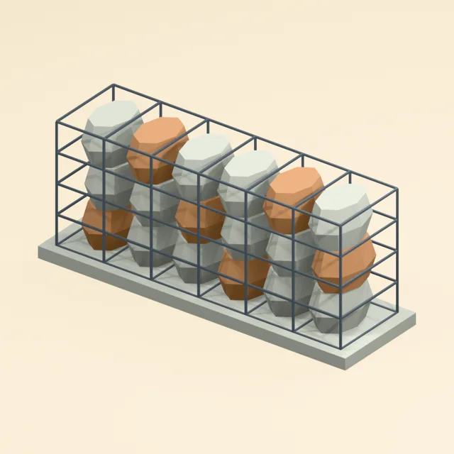 stone_filled_gabion_wire_basket_contained_faceted_stone_fill