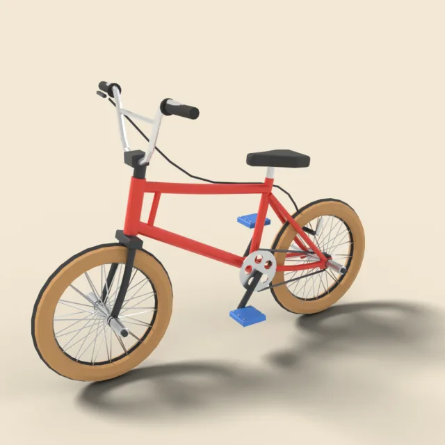 BMX stunt bike