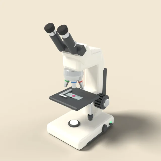 Modern binocular microscope