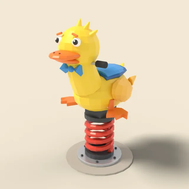 Duck spring rider