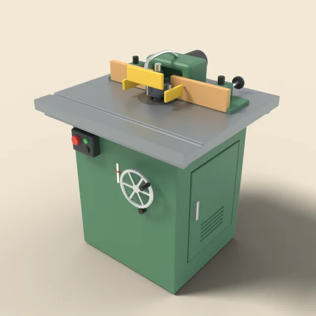 Spindle moulder shaper