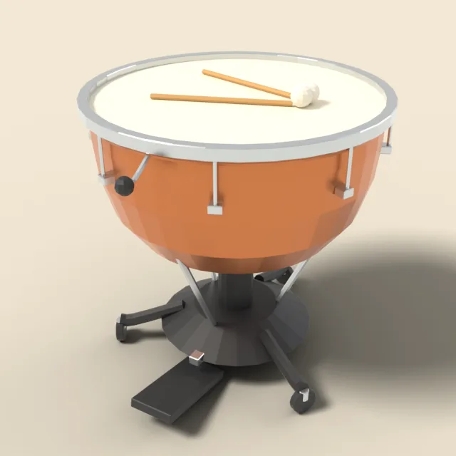 Kettle drum timpani