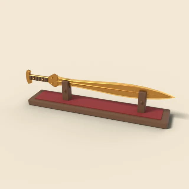 Bronze age leaf blade sword