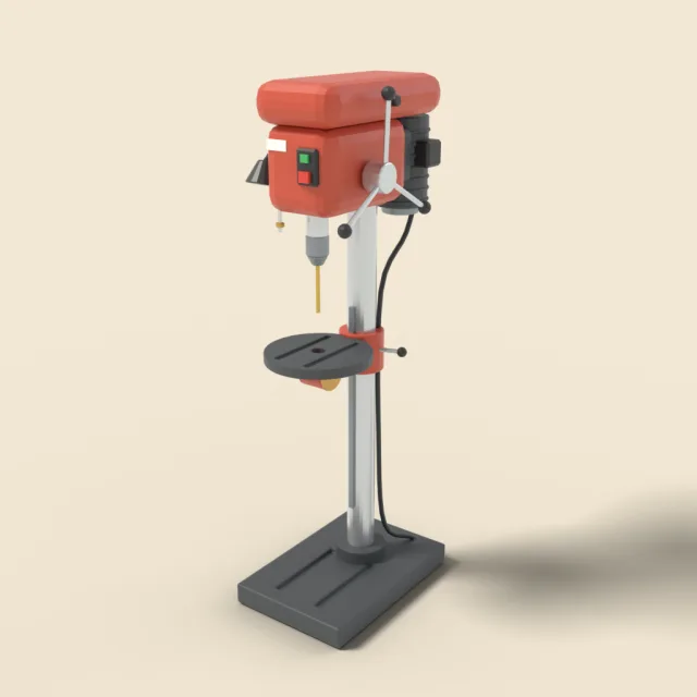 Floor standing drill press