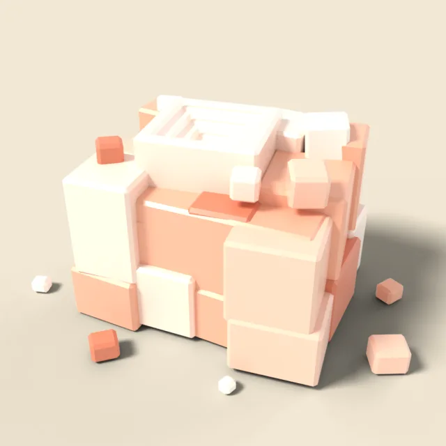 Rock salt block