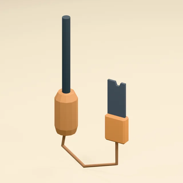 Ferro rod fire starter with captive steel scraper
