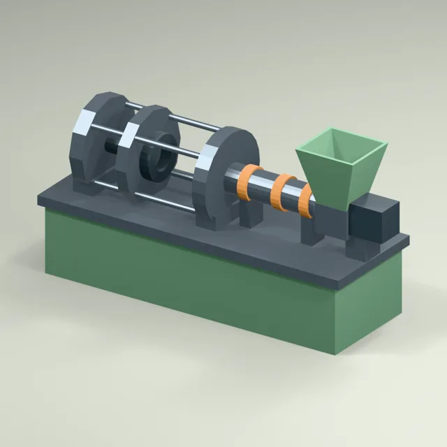 open_clamp_injection_molding_machine