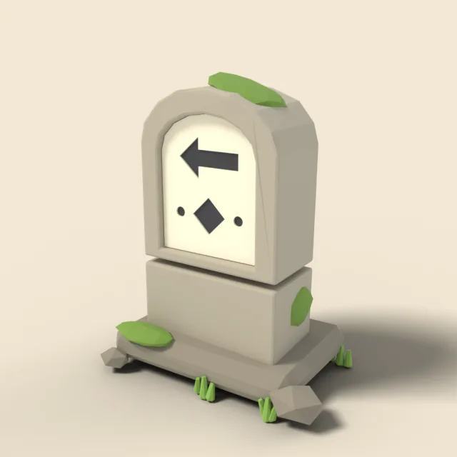 Stone mile marker