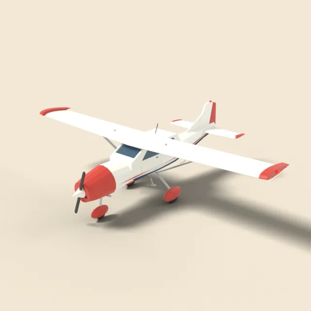Small propeller plane