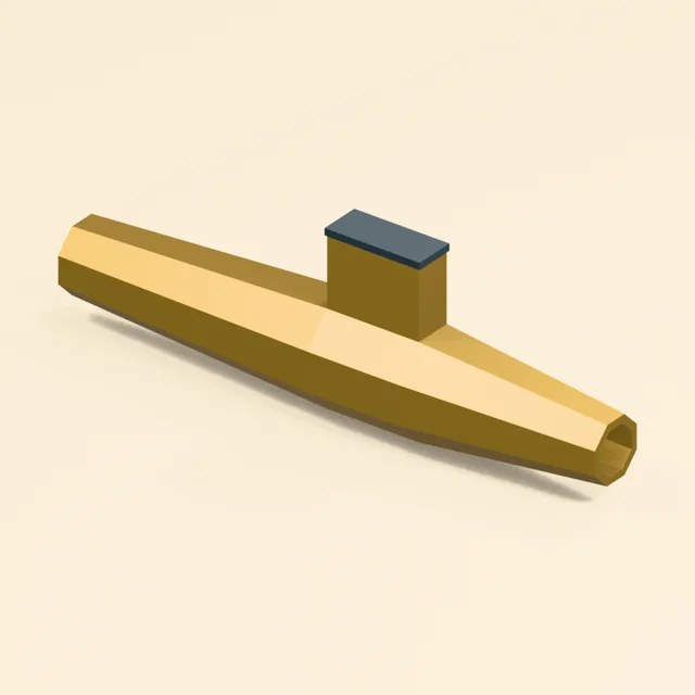 Octagonal kazoo with open bore and membrane chimney