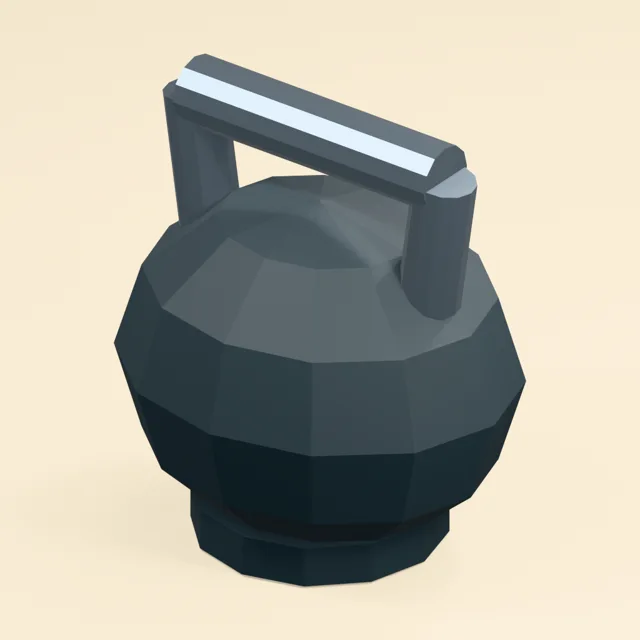 Round Cast Kettlebell