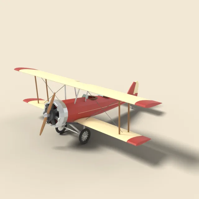 Biplane vintage
