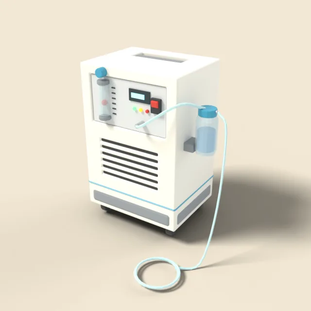 Oxygen concentrator box