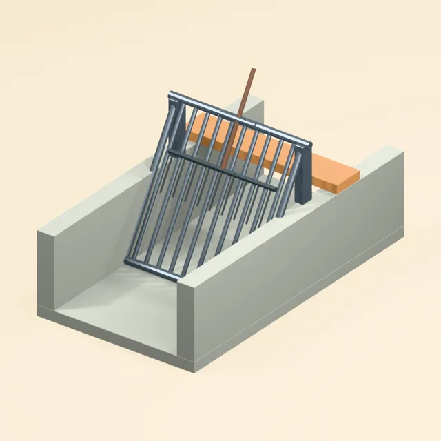 channel_debris_screen_inclined_bar_rack_slotted_rake_open_channel