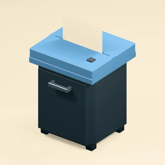 Paper shredder with open feed throat