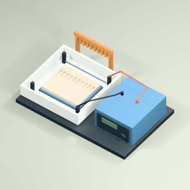 open_gel_electrophoresis_station