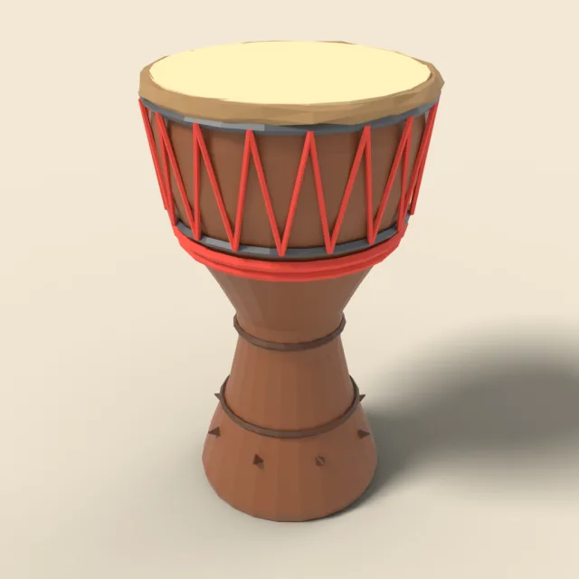 Goblet djembe drum