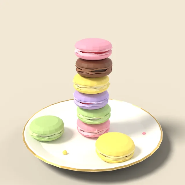 Stack of macarons